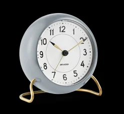 Arne Jacobsen Station Bordur Ø11 cm grå/hvid | Køb her