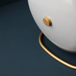 Arne Jacobsen Station Bordur Ø11 cm grå/hvid | Køb her