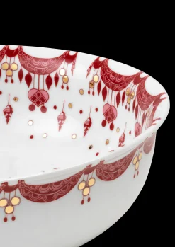 Bjørn Wiinblad Guirlande Juleskål Ø24.5 cm rød | Køb her