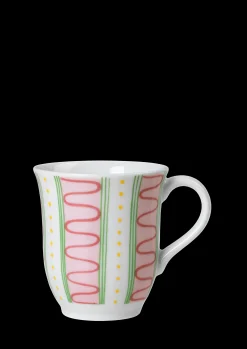 Bjørn Wiinblad Krus 35 cl i rosa fra serien Eva | Køb her