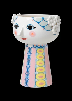 Bjørn Wiinblad Vase H23.5 cm i rosa fra serien Eva | Køb her