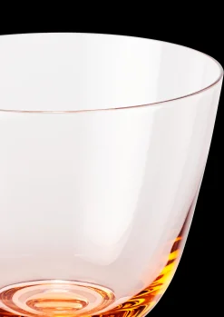 Holmegaard Flow Glas på fod 35 cl champagne | Køb her