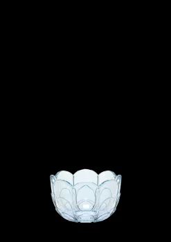 Holmegaard Lily Fyrfadsstage Ø7 cm blue iris | Køb nu