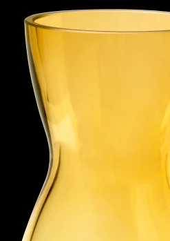 Holmegaard Vase H16 cm i gul fra serien Calabas | Køb her