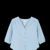 Juna Aristo Adele shirt XS lys blå | ROSENDAHL DK