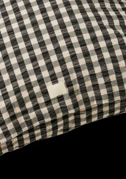 JUNA Bæk&Bølge Pudebetræk 60x50 cm sort/sand SE | Køb her