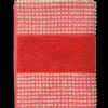JUNA Check Håndklæde 70x140 cm rød/sand | Køb hos os