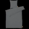 JUNA Cube Sengetøj 150x210 cm mørk grå SE - Køb her