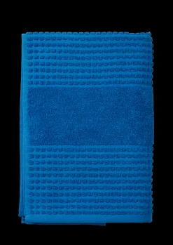 JUNA Håndklæde 70x140 cm i blå fra serien Check | Køb her