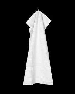 JUNA Håndklæde 50x100 cm i hvid fra serien Check | Køb her