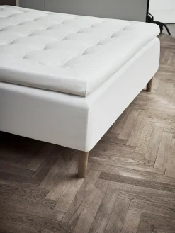 JUNA Kuvertlagen 90x200 cm i hvid fra serien Percale