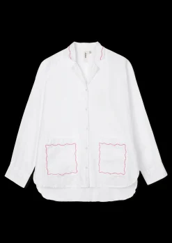 JUNA Lollipop Sofie Shirt S/M hvid - Køb hos Rosendahl.com