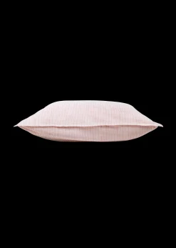 JUNA Monochrome Lines Pudebetræk 63x60 cm rosa/hvid