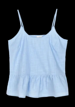 JUNA Monochrome Liv chemise i lys blå str. S/M – Køb her