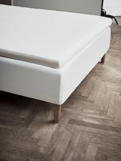 JUNA Percale Kuvertlagen 140x200 cm hvid | Køb her