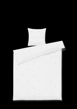 JUNA Sengetøj 150x210 cm i hvid fra serien Daisy | Køb her