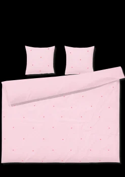 JUNA Sengetøj 200x220 cm i rosa fra serien Daisy | Køb her