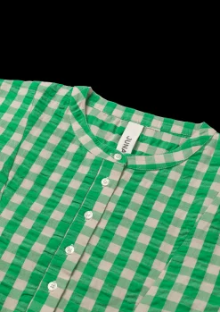 JUNA Sonja dress S/M i grøn fra serien Bæk&Bølge | Køb her