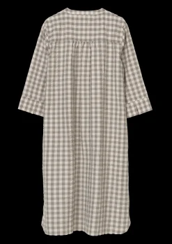 JUNA Sonja dress XS i grå fra serien Bæk&Bølge | Køb her