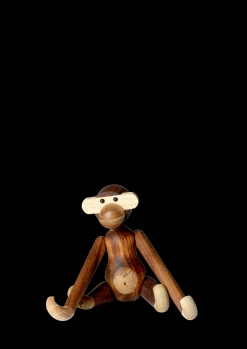 Kay Bojesen Abe lille i træ fra serien Monkey | Køb her