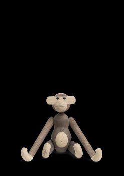 Kay Bojesen Abe lille i træ fra serien Monkey | Køb her