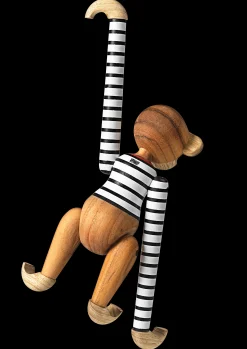 Kay Bojesen Abe x Nørgaard paa Strøget lille hvid/sort