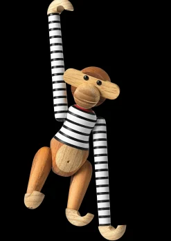 Kay Bojesen Abe x Nørgaard paa Strøget lille hvid/sort