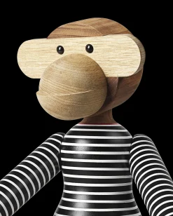 Kay Bojesen Abe x Nørgaard paa Strøget stor sort/hvid