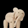 Kay Bojesen Elefant stor i træ fra serien Other animals