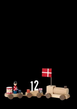 Kay Bojesen Fødselsdagstog Dansk i træ fra serien Figurines