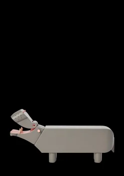 Kay Bojesen Flodhest H9 cm i grå fra serien Other animals