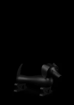 Kay Bojesen Gravhund mellem mørk bejdset eg | Køb nu