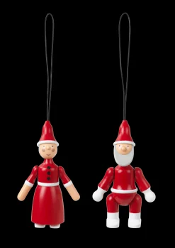 Kay Bojesen Julepynt Julemand og Nissemor rød/hvid | Køb her