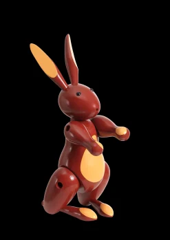 Kay Bojesen Kanin H16 cm i rød fra serien Other animals