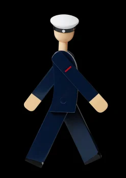 Kay Bojesen Marine H20.5 cm i blå fra serien Figurines