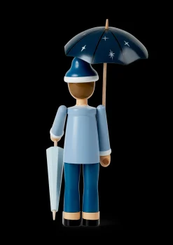 Kay Bojesen Ole Lukøje H21 i blå fra serien Figurines