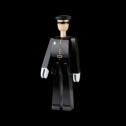 Kay Bojesen Politimand H20 cm i sort fra serien Figurines