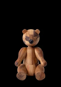 Kay Bojesen Reworked jubilæum Bjørn mellem i træ | Køb her