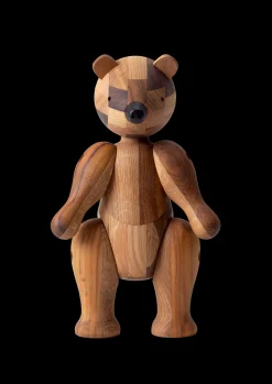 Kay Bojesen Reworked jubilæum Bjørn mellem i træ | Køb her