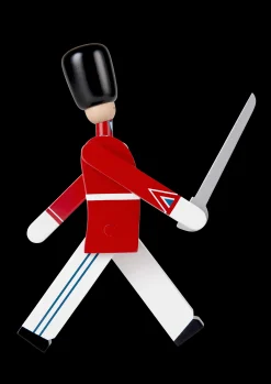 Kay Bojesen Tivoli Officer med sabel lille rød/hvid|Køb nu