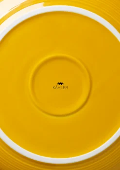 Kähler Colore Bordfad Ø34 cm saffron yellow | Køb her