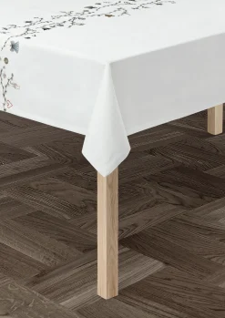 Kähler Hammershøi Christmas Dug 150x220 cm hvid m. deko