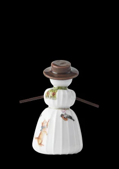 Kähler Hammershøi Christmas Snekone H11 hvid m. deko