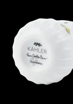 Kähler Hammershøi Christmas Snedreng H9 hvid m. deko