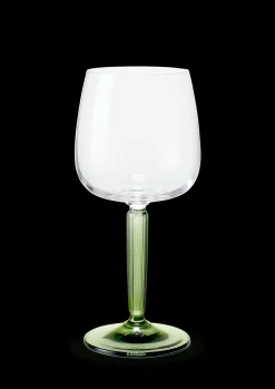 Kähler Hammershøi Hvidvinsglas 35 cl grøn 2 stk. | Køb her