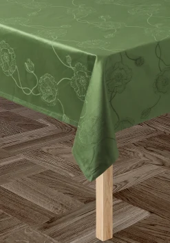 Kähler Hammershøi Poppy Damaskdug 150x370 cm grøn | Køb her