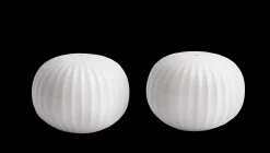 Kähler Hammershøi Salt| og pebersæt H5 hvid | Køb her