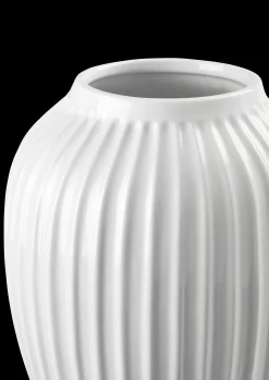 Kähler Hammershøi Vase H25.5 hvid (15385) | Køb her