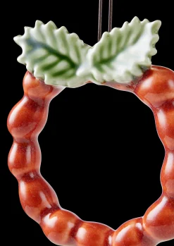 Kähler Krans H7 i rød fra serien Christmas Tales | Køb her