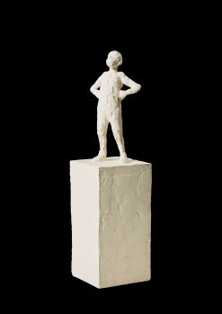 Kähler Løve H30 i hvid fra serien Astro | Rosendahl.com